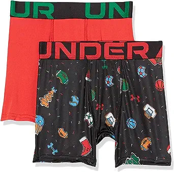 Under Armour Youth Assorted Christmas Boxers (2 pack) – Athlete's