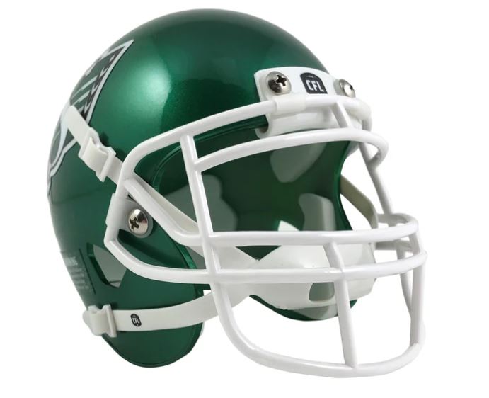 cfl mini football helmets TSV CFL Saskatchewan Roughriders Mini Replica Helmet – Athlete's Haven