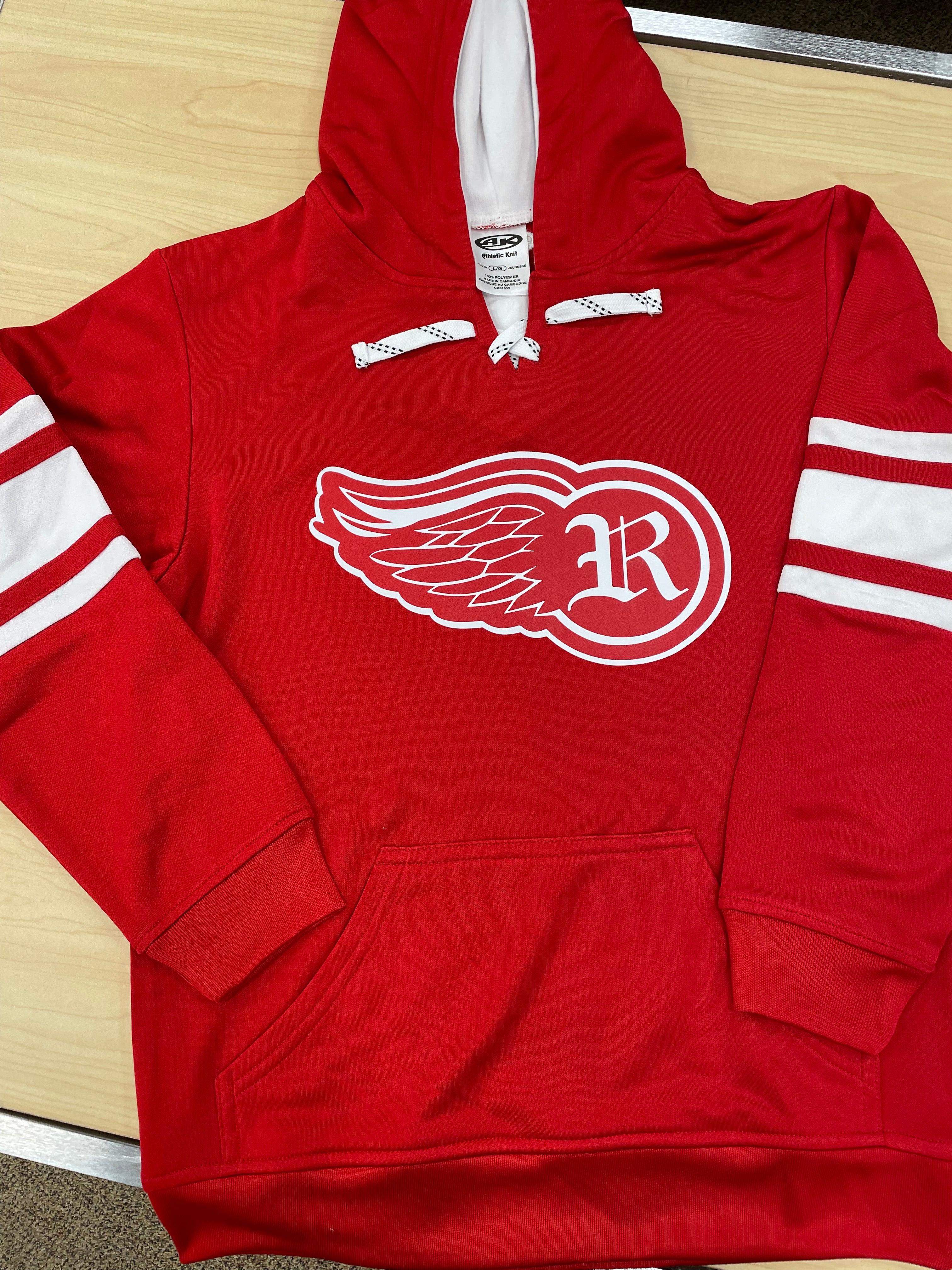 Rosetown Redwings Hoodie (Jersey Style) – Athlete's Haven