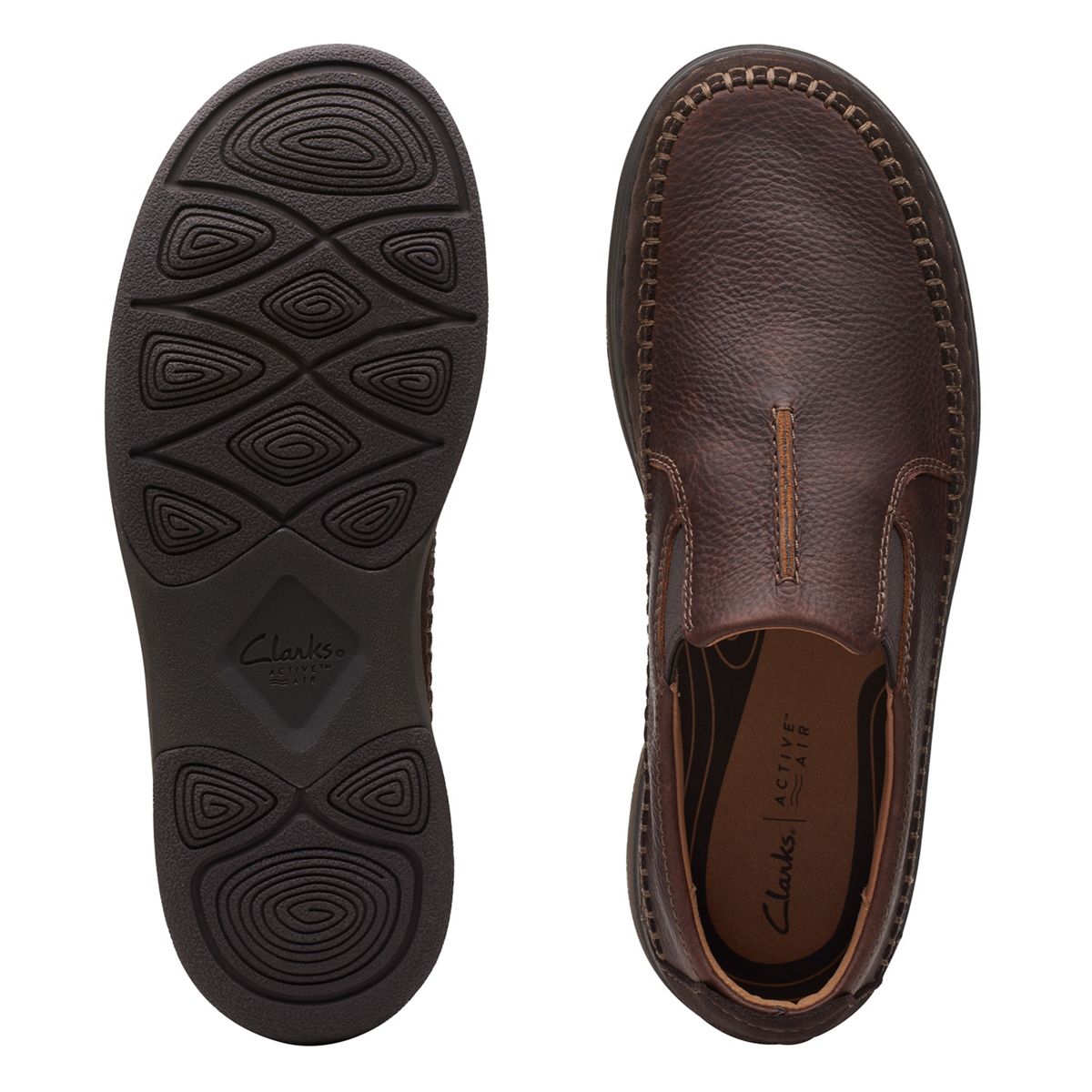 Clarks Label Clarks Mens' Nature 5 Walk - Dark Brown Combination – Athlete's Haven